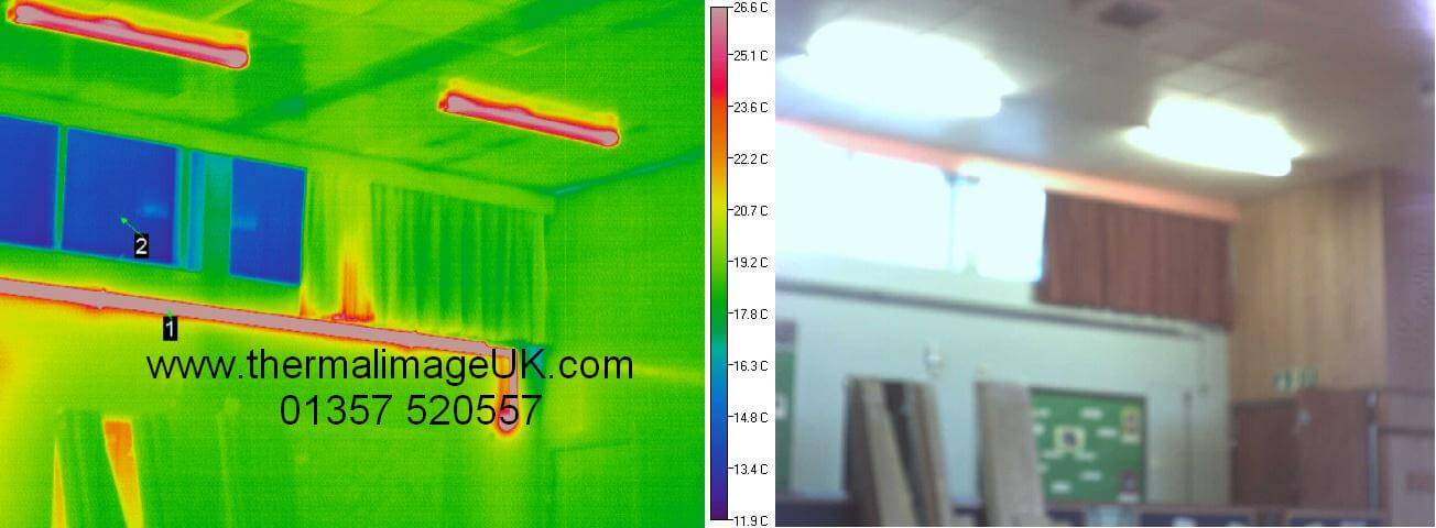 Image of a thermal image survey